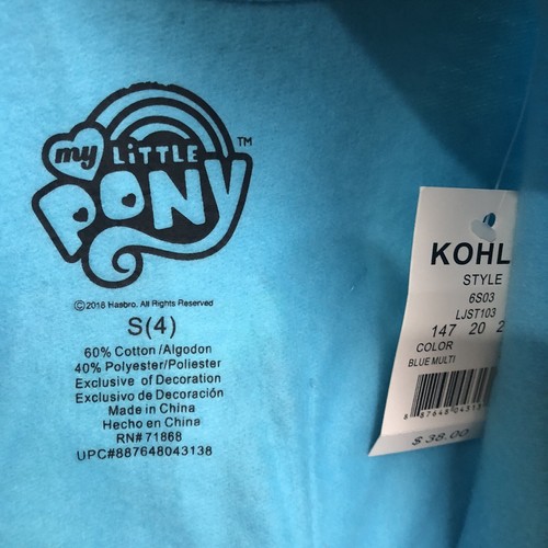 MY LITTLE PONY Girls Hooded Full Zip Hoodie Sweatshirt Wings Decorated NWT - Picture 13 of 13