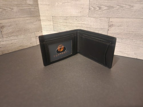 Toptsofi Thin Wallet Black - Picture 2 of 3