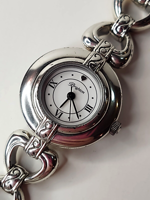 Brighton Watch Reversible Toggle Band Non Working for Parts or Repair