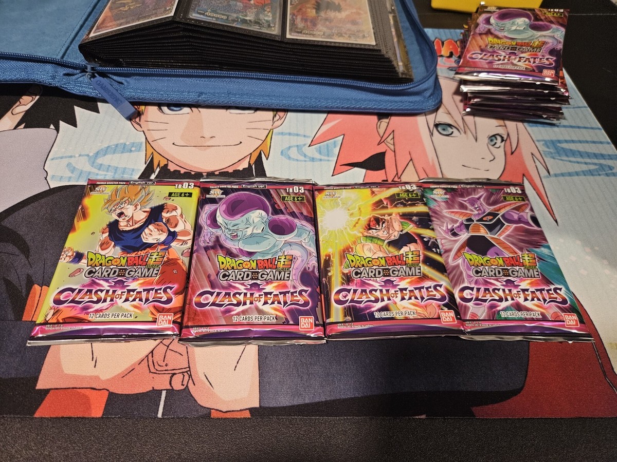 Dragon Ball Super Card Game Clash Of Fates Booster Pack Art Set Sealed