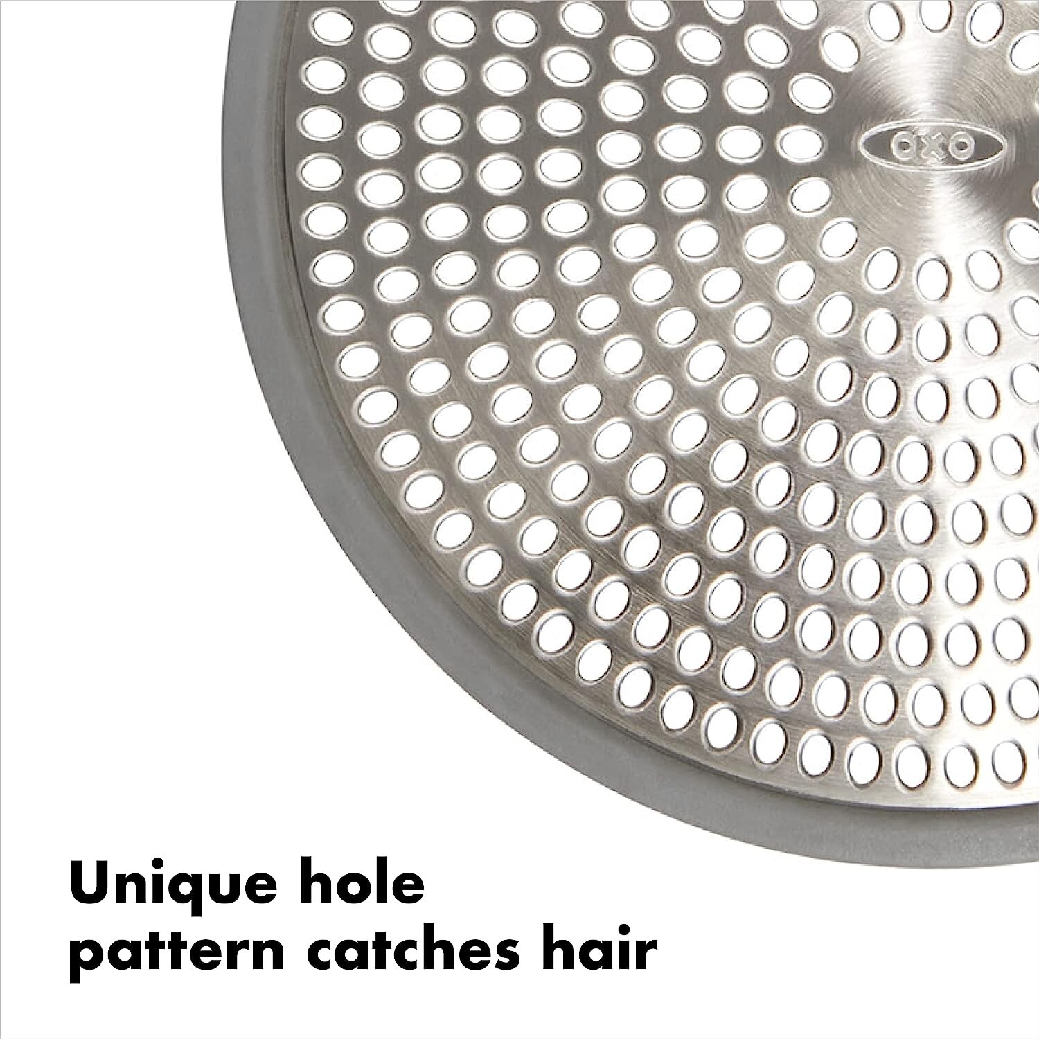 OXO Good Grips Shower Stall Drain Protector Cover Hair Catcher