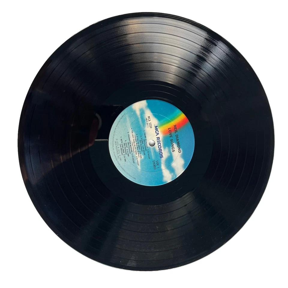 Neil Diamond Love Songs Vinyl LP 1981 MCA Records MCA-5239 - Image 4 of 4