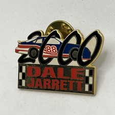 Dale Jarrett #88 UPS Team Racing NASCAR Race Car Driver Enamel Lapel Hat Pin