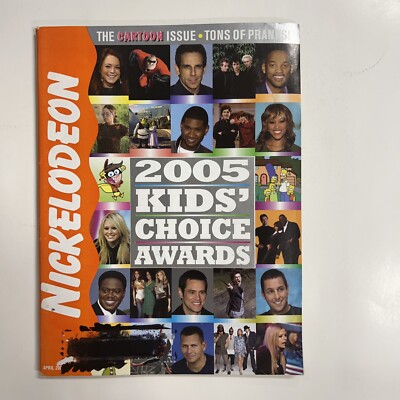 Nickelodeon Magazine April 2005. Kids Choice Awards | eBay