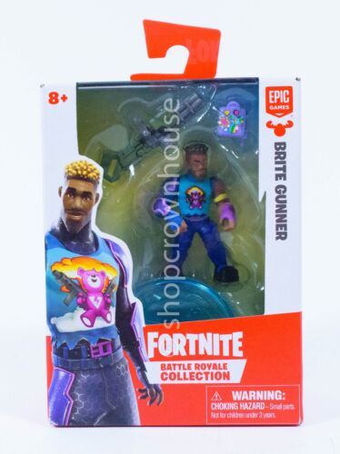 1 Pack of Fortnite Battle Royale Collection BRITE GUNNER Figurine - Ages 8+ NIB
