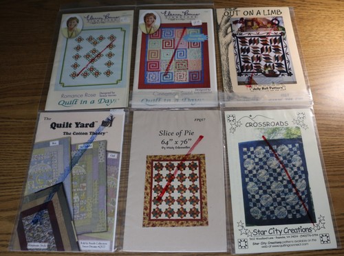 QUILT PATTERN Lot of 44 Various Designs Instructions Large Blankets Wall Hanging - Picture 4 of 12