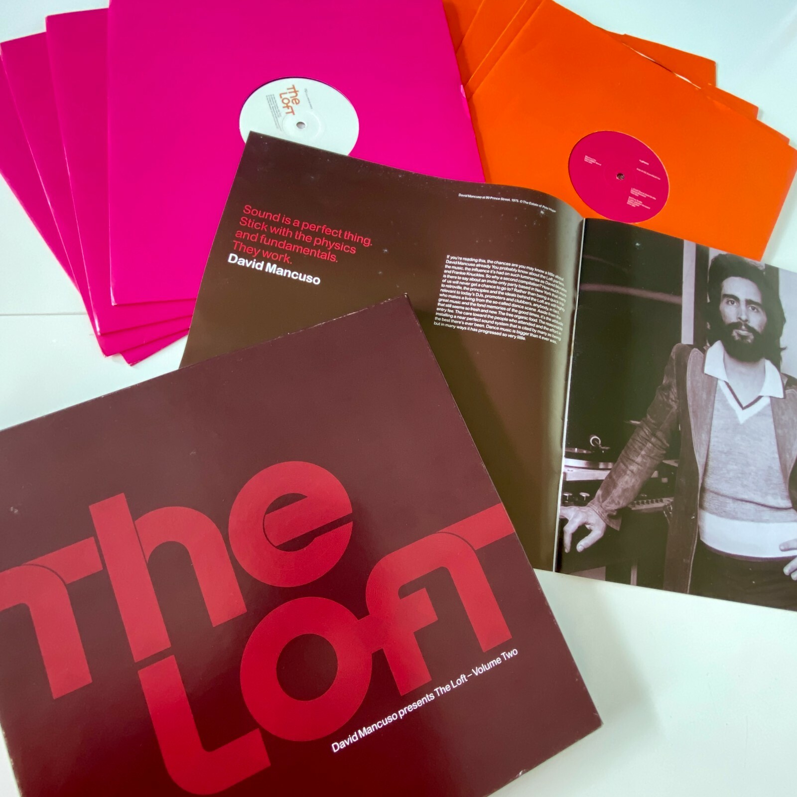 David Mancuso ‎/ The Loft - Volume One + Volume Two Box Set Booklet  included 8LP