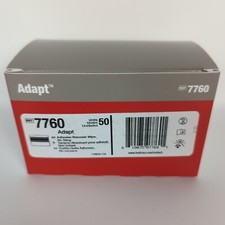 50 Hollister 7760 Adapt Universal Remover Wipes No Sting Expires 2026 New