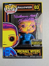 James Jim WINBURN Signed FUNKO POP BlackLight Michael Myers Halloween JSA COA P