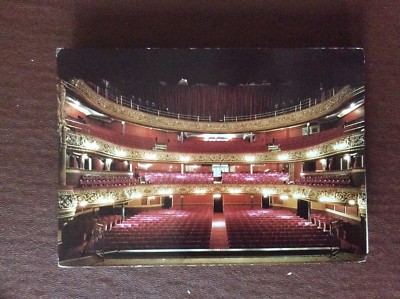 N3a Postkarte ungelaufen E M I Grand Social Club Blackpool