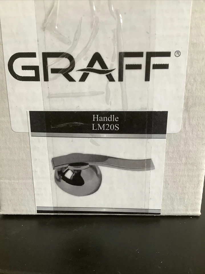 Mango de palanca de metal Graff en cromo pulido LM20S-PC E5 Foto 2 de 4