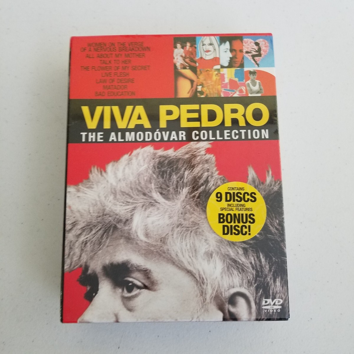 Viva Pedro - The Almodovar Collection (DVD, 2007, 9-Disc Set) for