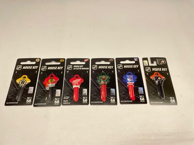 National Hockey League KEY BLANK | NHL Sports Team Variety SC1 