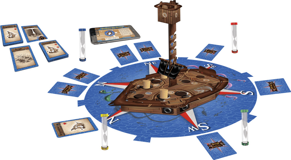 Jeu coopératif Une Histoire de Pirates CCTOP01FR pour toute la famille