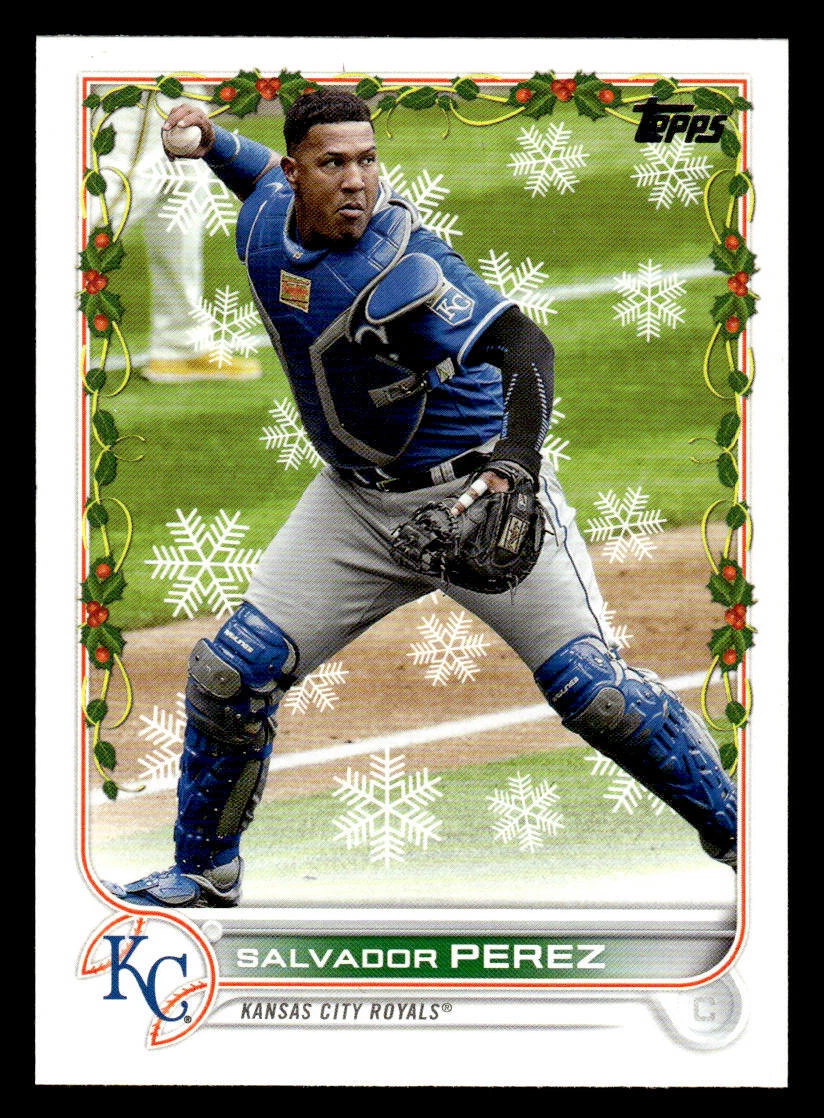 Salvador Perez trading card