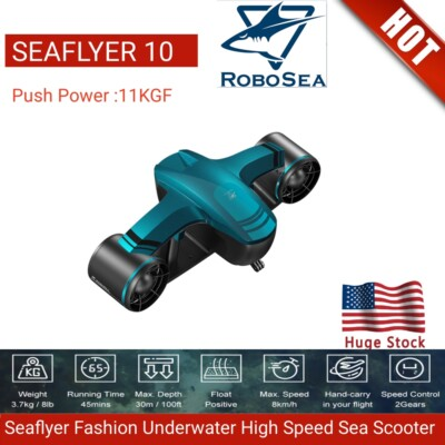 #ad ROBOSEA SeaFlyer Sea Scooter Swimming Underwater Scooter Modular Pool Fast speed