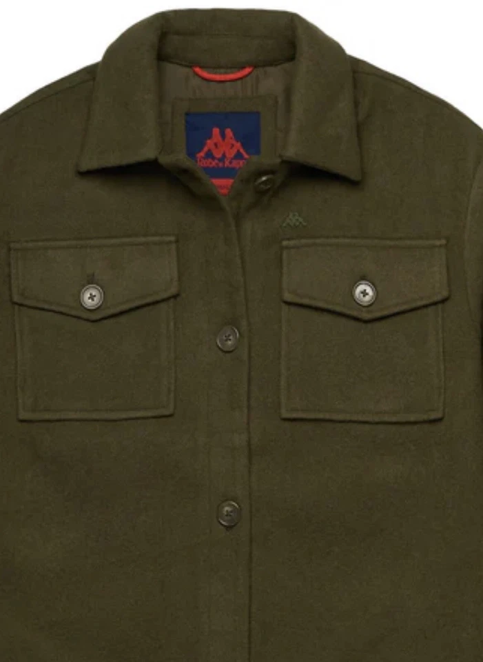 ROBE DI KAPPA Cappotto Oversize Donna Verde Tg L / 46 - Immagine 3 di 3