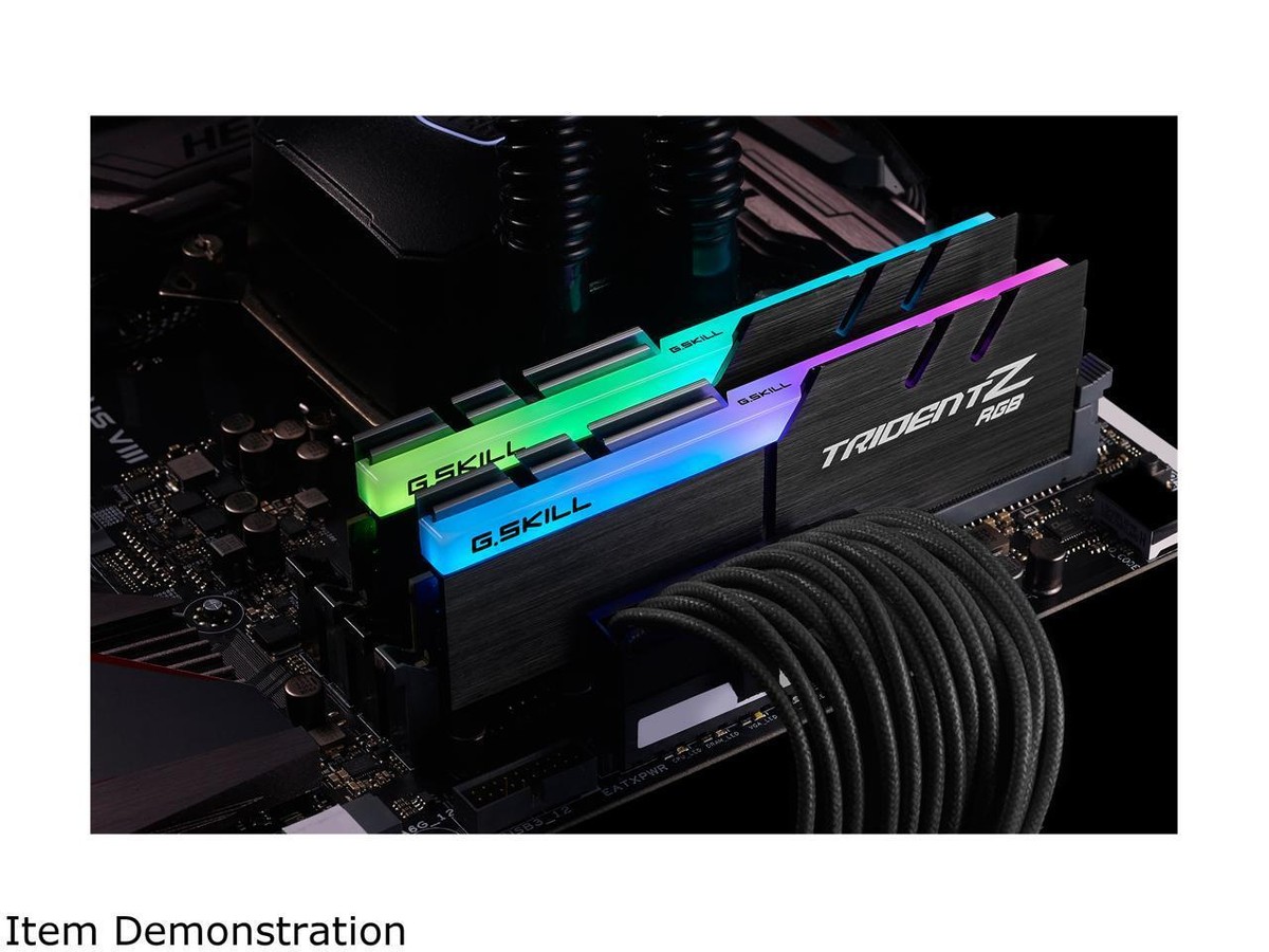 G.SKILL TridentZ RGB Series 32GB (2 x 16GB) DDR4 4000 (PC4 G.SKILL TridentZ RGB Series 32GB (2 x 16GB) DDR4 4000 (PC4