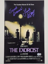 Linda Blair signed "Sweet Dreams" Exorcist 11x17 movie poster photo Regan ~ BAS