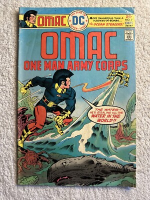 Jack Kirby Omac 7 DC Comics
