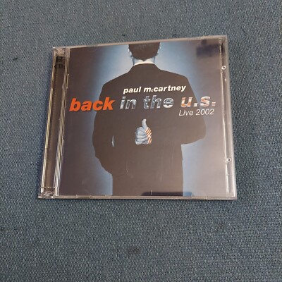 Paul McCartney - Back In The U.S. Live (CD, 2002 2-Disc Capitol) The Beatles