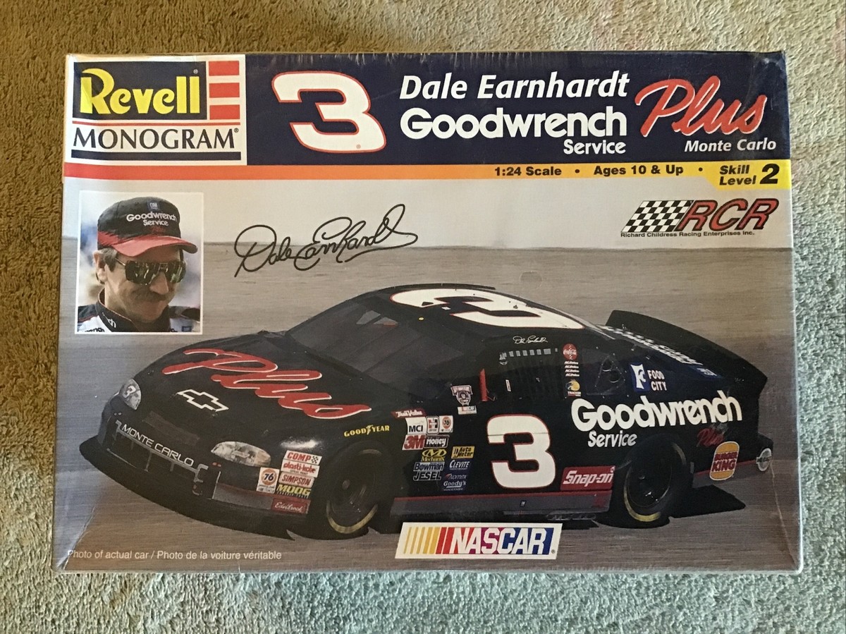 1998 Revell DALE EARNHARDT #3 Goodwrench Service PLUS Monte Carlo