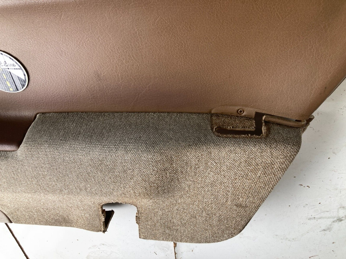 90-96 Nissan 300zx Z32 RH Right Door Panel Card Tan tweed