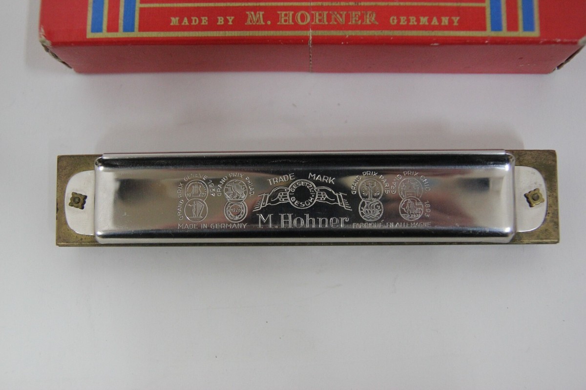 美品 14穴　Hohner Marine Band #365 G Vintage M. Hohner Marine Band No. 365 14 Hole Key Of G