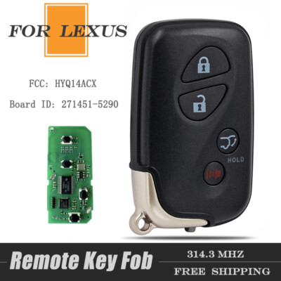 Replacement Fits Lexus RX350 10 11 12 2013 2014 2015 Smart Key Fob HYQ14ACX 5290