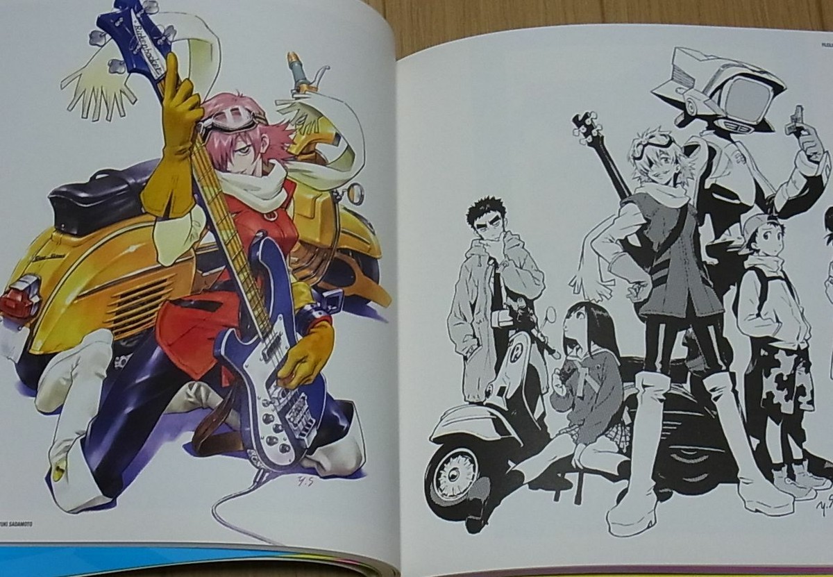 フリクリズム プラス プラス FLCL ART AND TEXT BOOK FLCL