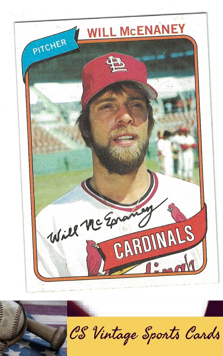 MLB 1977 Topps #160 Will ふくらみ McEnaney