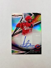 2022 Bowman's Best Allan Cerda Prospect Auto Autograph  Refractor #B22-AC Reds