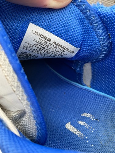 Scarpe da ginnastica Under Armour Curry 7 Dub Nation 2020 sportive uomo bianche a rete stringate - Foto 16 di 23