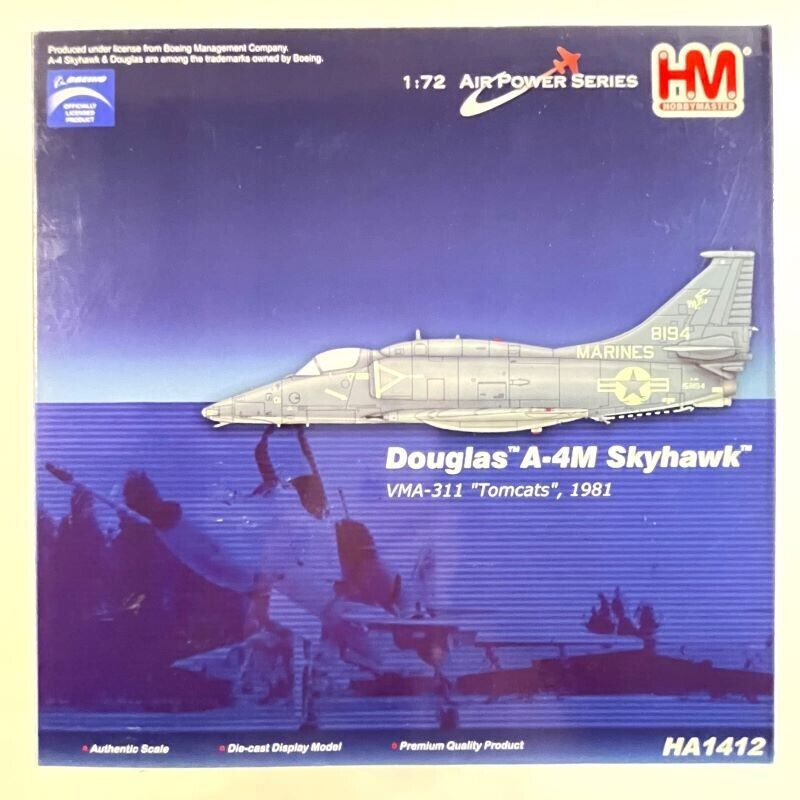 Hobby Master 1:72 HA1412 Douglas A-4M Skyhawk USMC VMA-311 Hobby Master 1:72 HA1412 Douglas A-4M Skyhawk USMC VMA-311