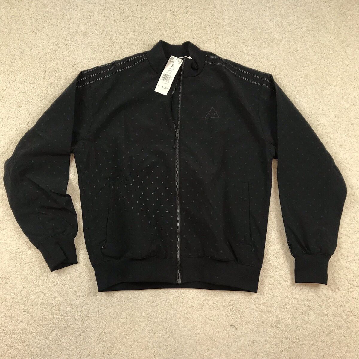 Adidas Pharrell Williams Human Race Black Track Jacket Small Adidas Pharrell Williams Human Race Black Track Jacket Small
