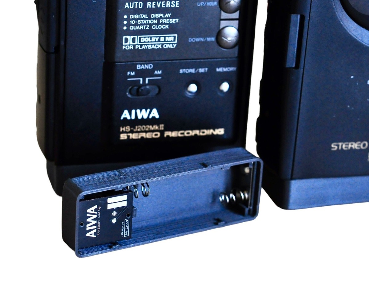 AAA Battery Case Attachment For AIWA J202 J303 J505 J707 HS-T80