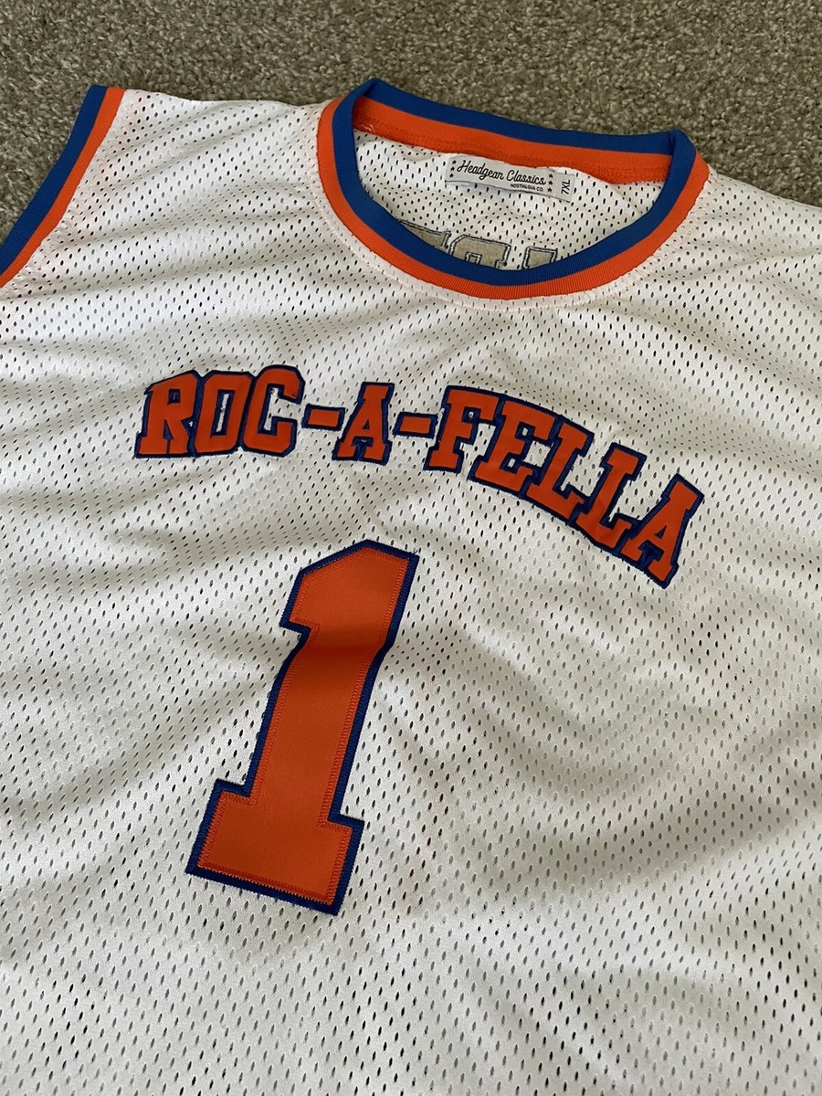 Shawn Carter Jay Z Roc-A-Fella Headgear Classics Jersey New York