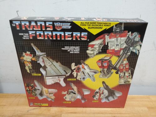 SEALED! ⭐️ TRANSFORMERS G1 SUPERION Giftset AERIALBOTS - REPLICA