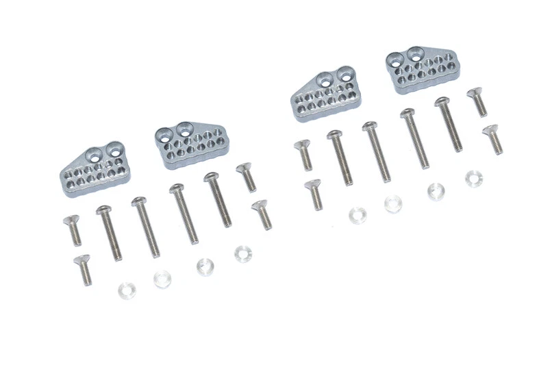 GPM Aluminum Front & Rear Shock Mount For AXIAL CAPRA 1.9 Unlimited Trail Buggy - Image 4 of 4