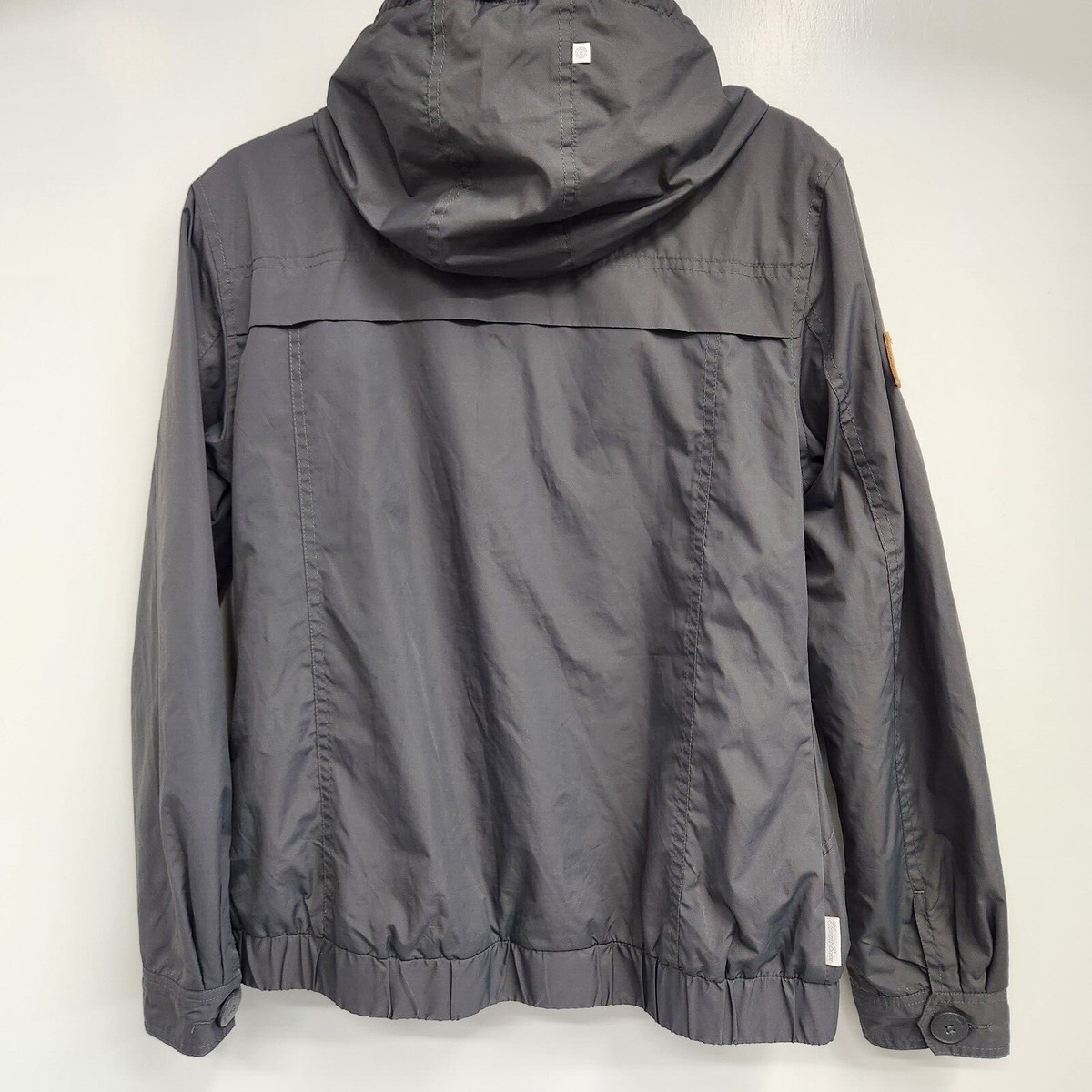 Element Eden Coats size M Hooded Zip Up Jacket Gray Women