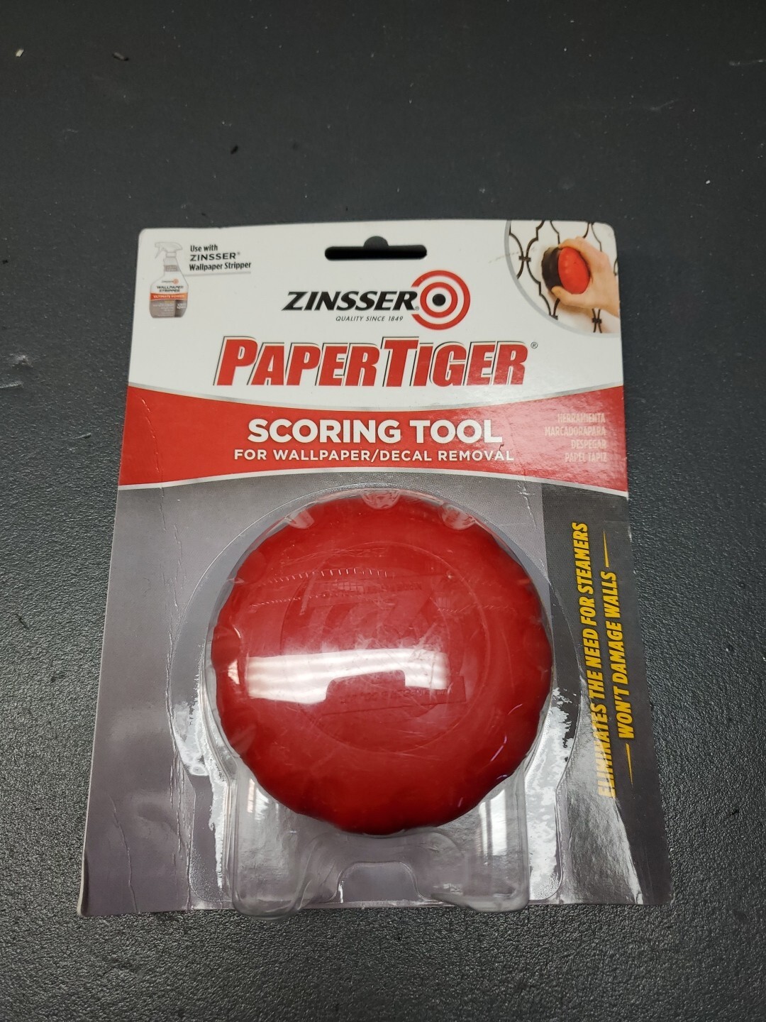 Zinsser Paper Tiger Scoring Tool 338845 Wallpaper/Decal Removal New eBay
