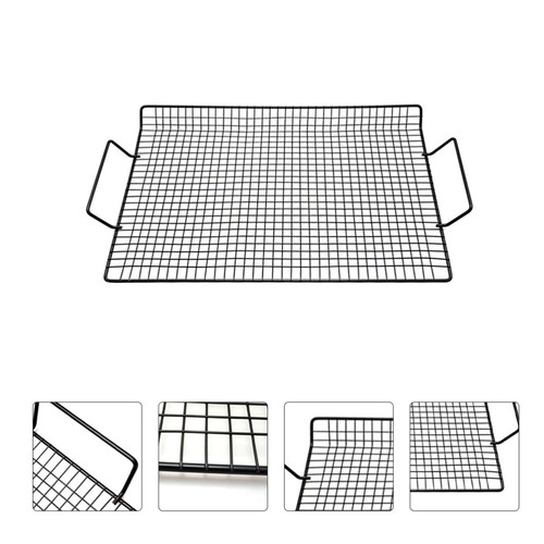 Non-stick Painted Grilled Net Folding Barbecue Rack Grid Cooking