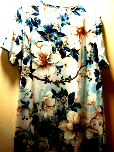WOMEN DRESS Short Sleeve Multicolor XL sz ( See Measurement) - Bild 9 von 9