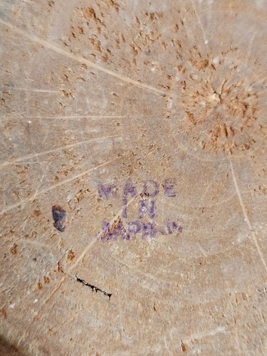 Vintage Holz Spinning Roulette Pferd Spiel Japan - Bild 6 von 18