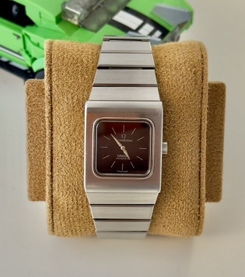 OMEGA Constellation schwarzes Zifferblatt Herrenuhr - 355.0814