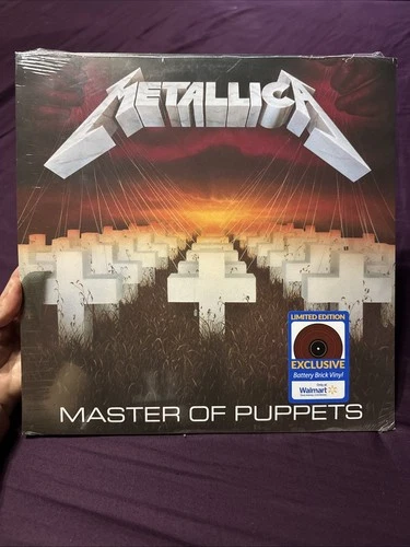 Metallica • Master of Puppets • EXCLUSIVE • Battery Brick Vinyl • NEW, SEALED
