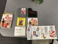 CIB HOOPS BASKETBALL NINTENDO NES VIDEO GAME COMPLETE IN BOX