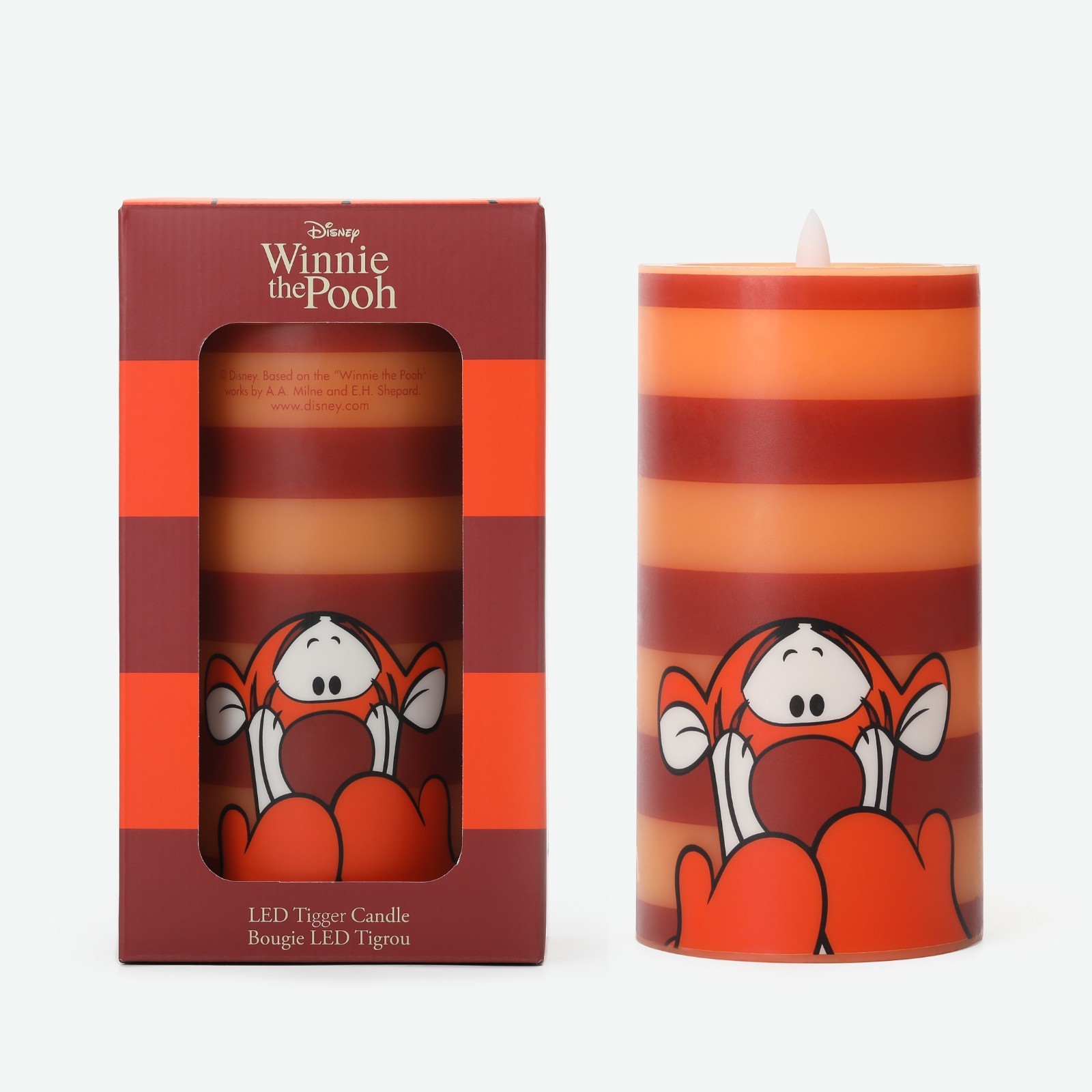 Disney Winnie the Pooh Tigger Inspired LED Candle (Single Flame)