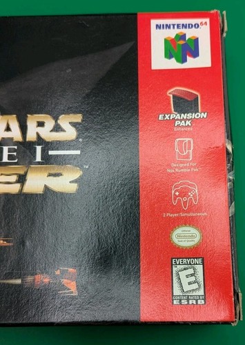 Star Wars Episodio I: Racer Nintendo 64 N64 Caja Manual e Insertos Solo SIN JUEGO - Imagen 19 de 24