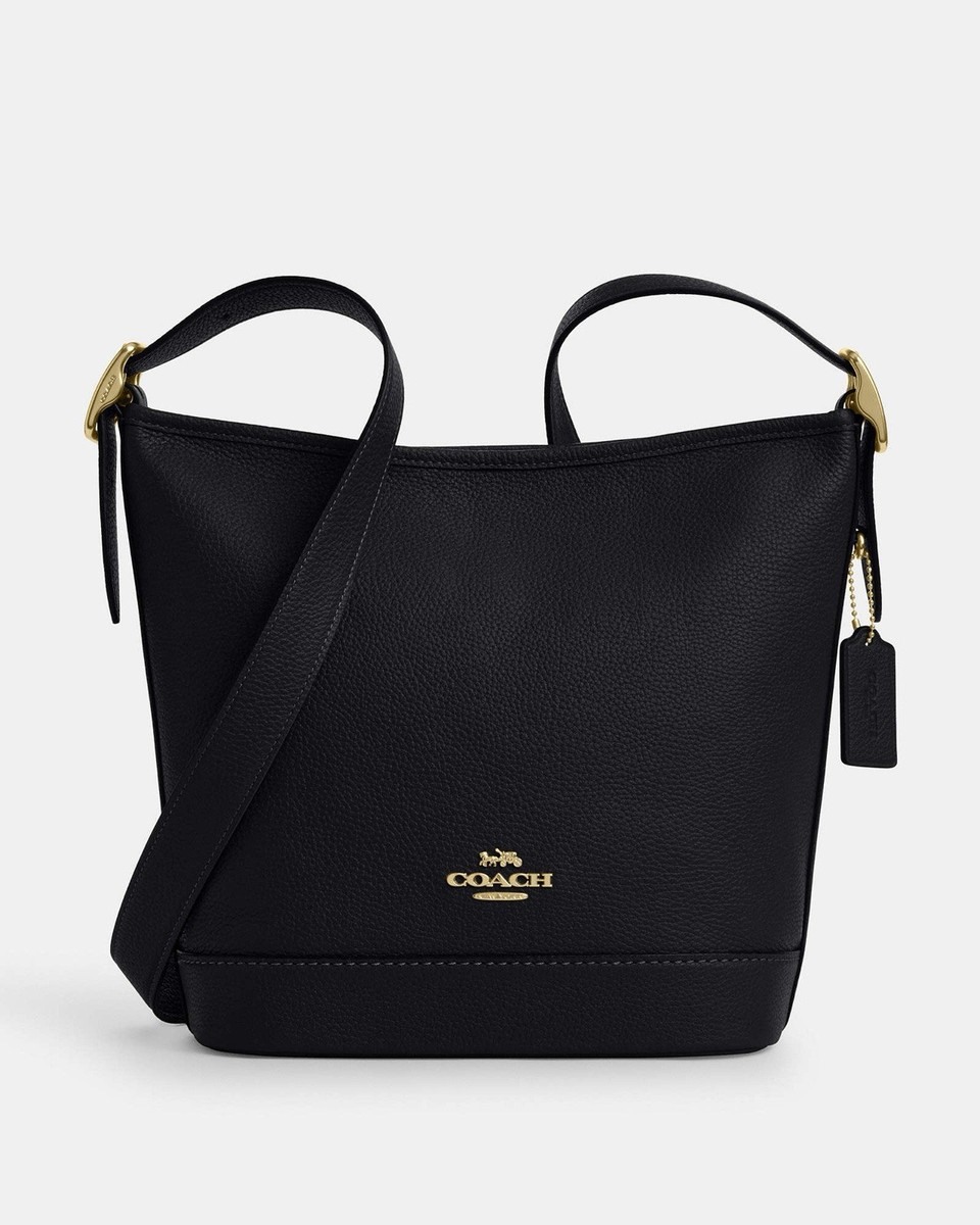コーチ COACH ほぼ未使用 2WAY ショルダーバッグ BOND BRIEF Coach Womens Jude Duffle Shoulder Crossbody Pebbled Leather Bag